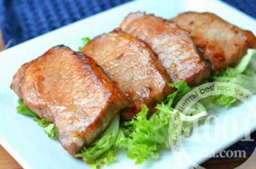 Стейк с медом и горчицей. Сочный стейк из говядины в горчично-медовом соусе 01 Стейк с медом и горчицей. Сочный стейк из говядины в горчично-медовом соусе 01