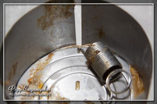 Мясо прессованное в ветчиннице.