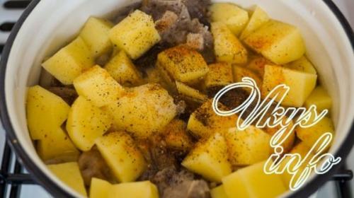 Тушеная картошка с грибами. Как приготовить тушеную картошку с лесными грибами