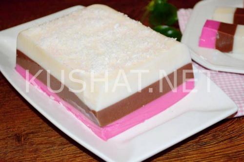 Йогурт из кефира и желатина. Желе из кефира. Пошаговый рецепт с фото