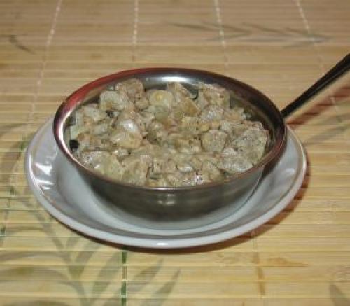 Баклажаны в сливочном соусе. Баклажаны в сливках («псевдогрибы»)