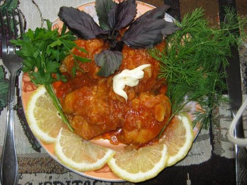 Холодная рыба под маринадом. Холодная закуска «Рыба под маринадом»