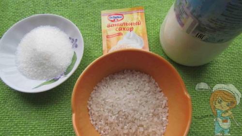 Пудинг из рисовой каши. Пудинг рисовый с заварным кремом