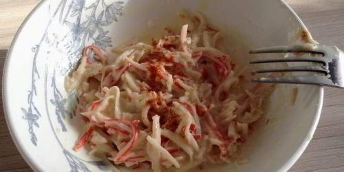 Драники с крабовыми палочками. Картофельные драники с крабовыми палочками 04 Драники с крабовыми палочками. Картофельные драники с крабовыми палочками 04