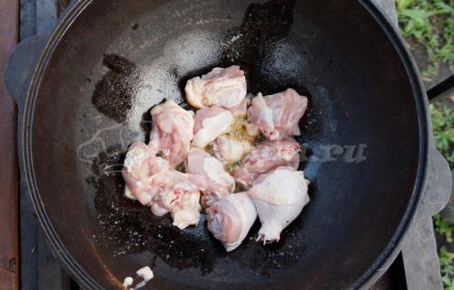 Чахохбили по-грузински. Чахохбили из курицы по-грузински. Мой пошаговый рецепт с фото