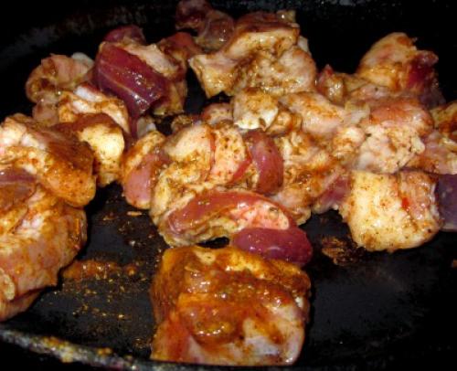 Шашлык на сковороде форум. Шашлычок на сухой сковороде