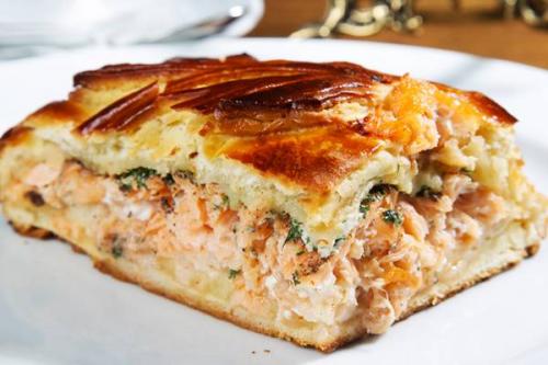 Пирог с рыбой и рисом и яйцом. Рецепт рыбного пирога с рисом и яйцом