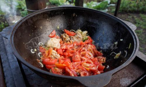 Чахохбили по-грузински. Чахохбили из курицы по-грузински. Мой пошаговый рецепт с фото