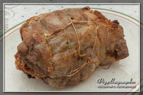 Рецепт мясо с вялеными помидорами.