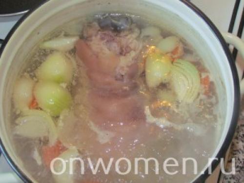 Вареная рулька запеченная в духовке с картошкой. Рулька, запеченная в духовке с картофелем