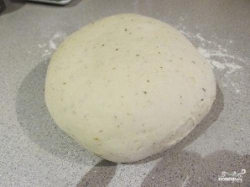 Быстрое тесто для пиццы. Быстрое тесто на пиццу