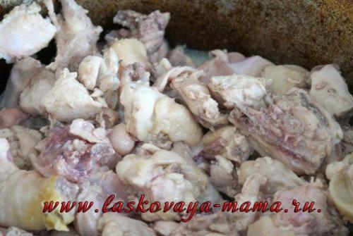 Чахохбили из курицы с перцем. Чахохбили из курицы с болгарским перцем