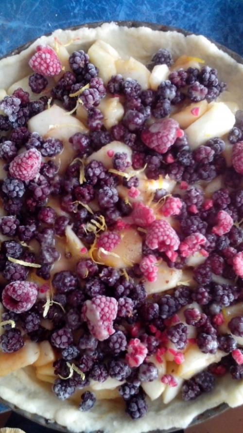 Шарлотка с ежевикой и яблоками. Пирог с ежевикой и яблоками 31 Шарлотка с ежевикой и яблоками. Пирог с ежевикой и яблоками 31