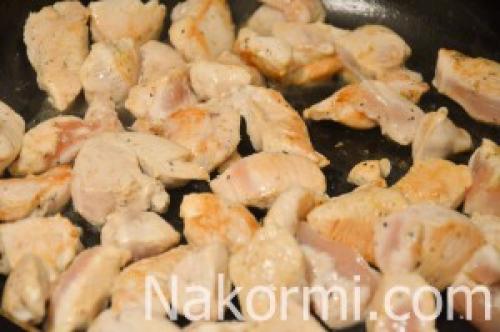 Маринованный куриный шашлык на сковороде. Ингредиенты