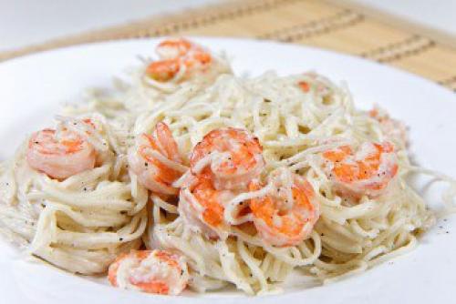 Морепродукты в сливочном соусе. «Воздушный тандем»: морепродукты и сливки