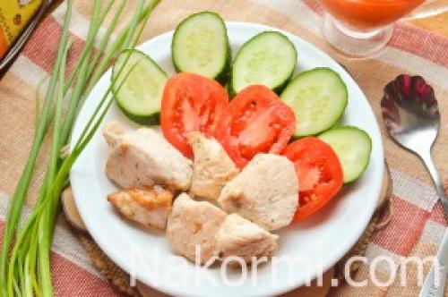 Маринованный куриный шашлык на сковороде. Ингредиенты