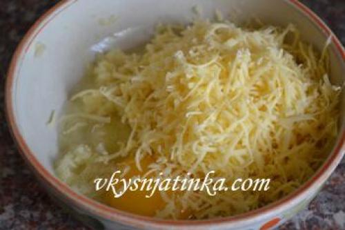 Запеканка из картофельного пюре с сосисками. Картофельная запеканка с сосисками 03