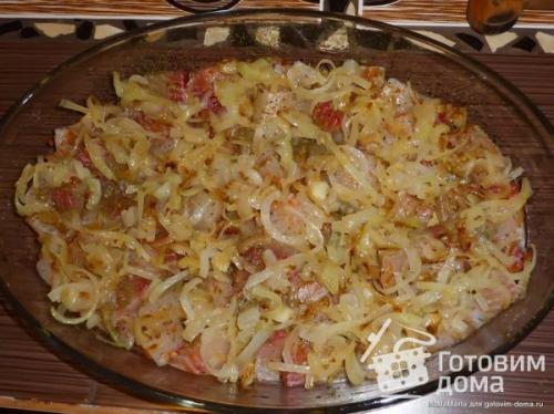 Треска под соусом тартар 15