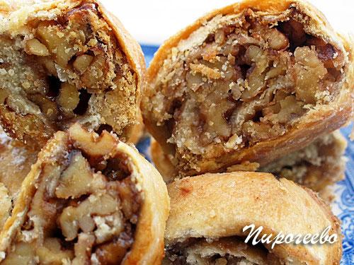 Слоеное тесто выпечка. Восточная сладость