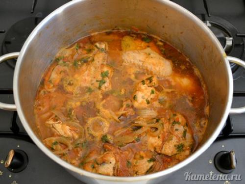 Чахохбили из курицы с перцем болгарским. Чахохбили с картофелем 31 Чахохбили из курицы с перцем болгарским. Чахохбили с картофелем 31