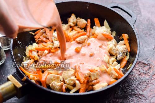 Гуляш из курицы с пюре. Рецепт 3: гуляш из курицы с подливкой (с фото)