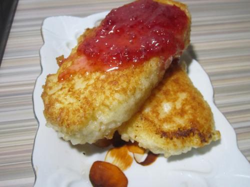 Из рисовой каши биточки. Рисовые биточки под клюквенным соусом 04