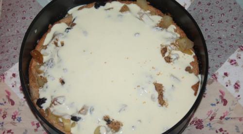 Шарлотка с заливкой из сметаны. Яблочный пирог со сметанной заливкой 19 Шарлотка с заливкой из сметаны. Яблочный пирог со сметанной заливкой 19