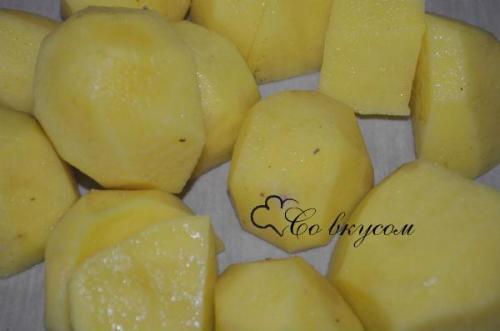 Свиные ребра тушеные с картошкой. Тушеная картошка со свиными ребрышками