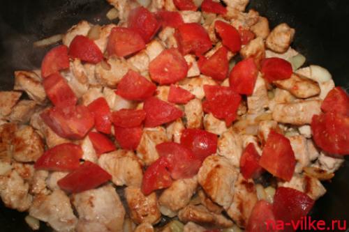 Чахохбили из индейки