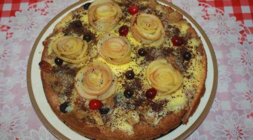 Шарлотка с заливкой из сметаны. Яблочный пирог со сметанной заливкой 20 Шарлотка с заливкой из сметаны. Яблочный пирог со сметанной заливкой 20