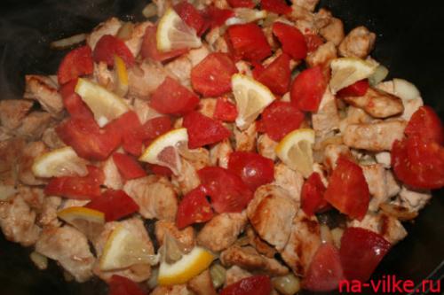 Чахохбили из индейки