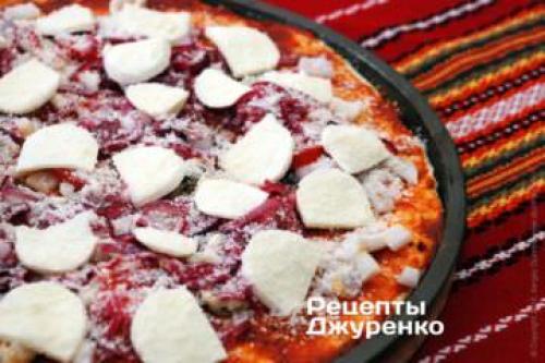 Пицца с креветками и сливочным соусом. Тесто для пиццы 08 Пицца с креветками и сливочным соусом. Тесто для пиццы 08