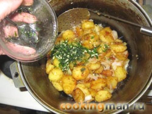 Можно ли картошку жарить в казане. Жареная картошка со шкварками 16 Можно ли картошку жарить в казане. Жареная картошка со шкварками 16