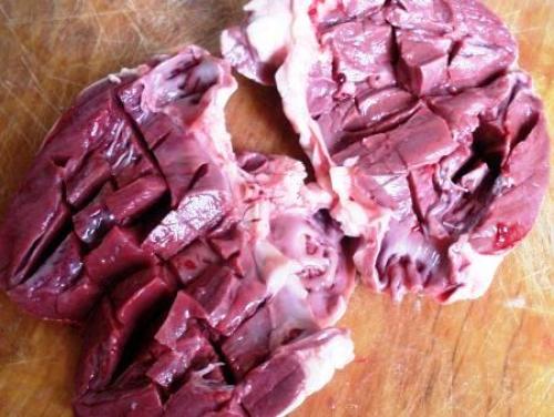 Жаркое из говяжьего сердца