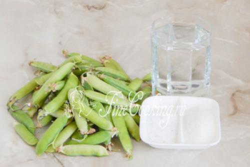 Зеленый горошек в томатном соусе заготовка на зиму. Зеленый горошек в томатном соусе 06