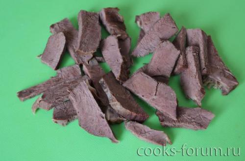 Сердце говяжье в сметанном соусе. #1 kissora