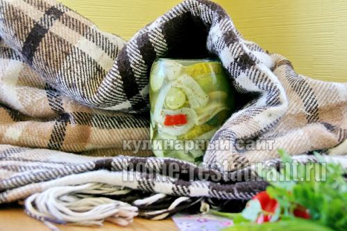 Салат из огурцов с кориандром на зиму. Латгальский салат из огурцов с луком на зиму