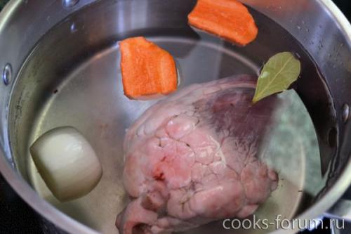 Сердце говяжье в сметанном соусе. #1 kissora