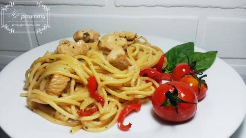 Паста с фаршем индейки и сливками. Паста с индейкой в сливочном соусе: как готовить спагетти