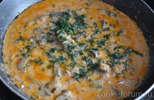 Сердце говяжье в сметанном соусе. #1 kissora