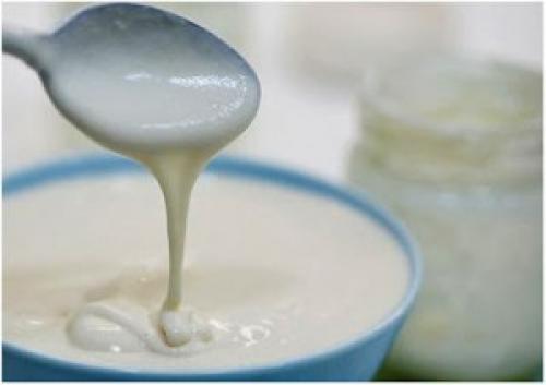 Йогурт из кефира и варенья. Домашний йогурт