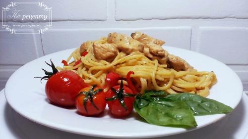 Паста с фаршем индейки и сливками. Паста с индейкой в сливочном соусе: как готовить спагетти