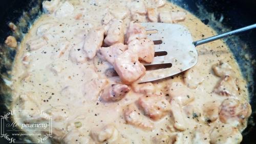 Паста с фаршем индейки и сливками. Паста с индейкой в сливочном соусе: как готовить спагетти