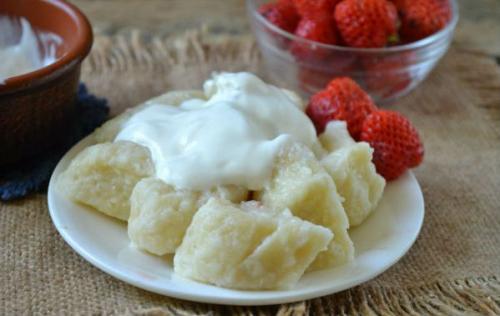 Ленивые вареники с творогом несладкие. Готовим ленивые вареники с творогом