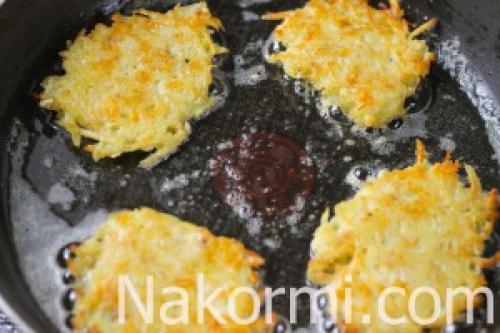 Драники с сыром