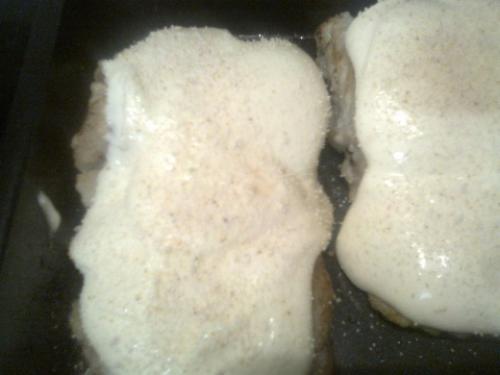 Запечённая треска под соусом.