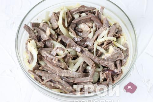 Салат с сердцем слои. Рецепт 4: домашний салат с сердцем