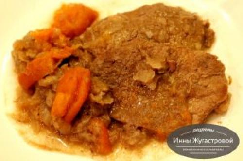 Рецепт мясо с курагой. Говядина с луком и курагой в собственном соку