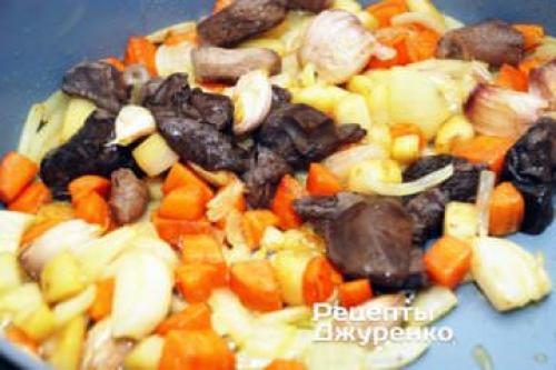 Индейка с булгуром и овощами. Индейка с булгуром и тыквой 28