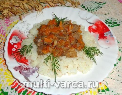 Рис с овощами с томатом. Процесс приготовления 39 Рис с овощами с томатом. Процесс приготовления 39